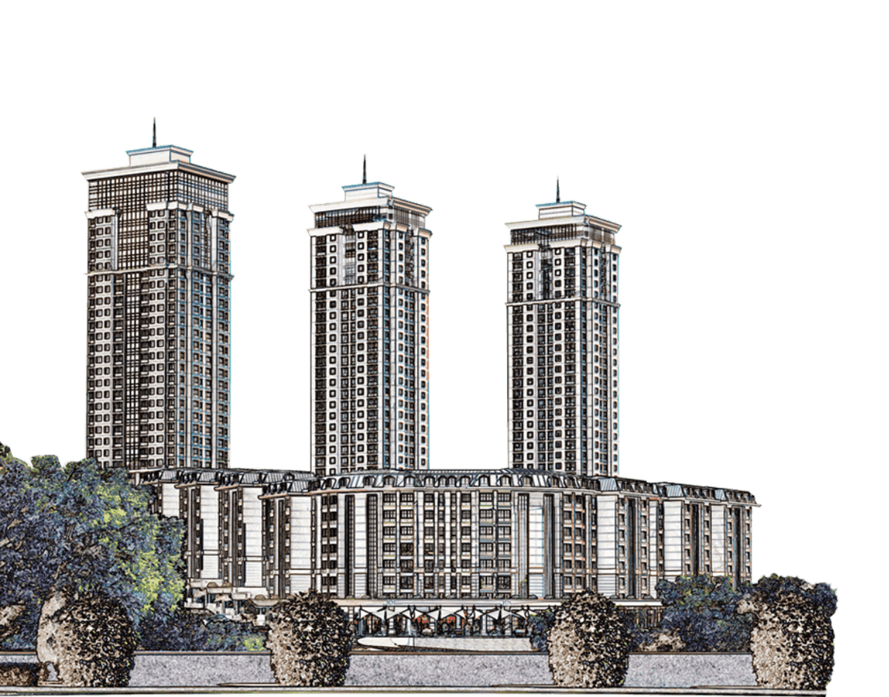 FacadArt facade project illustration